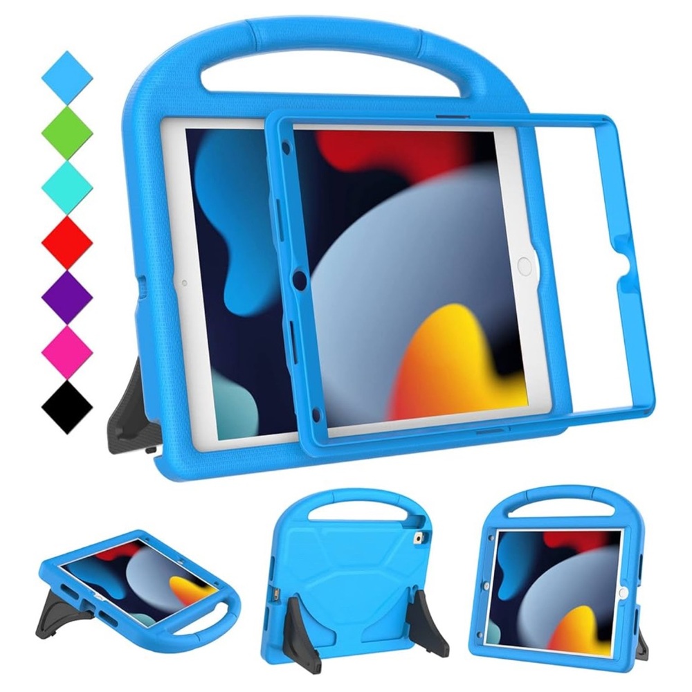 Blue Case for iPad Tablet 10.2 & 10.5 Protective Case with Handle